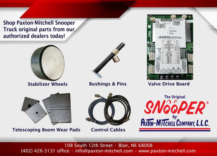 SNOOPER™ Truck Manufactured by PaxtonMitchell Co., LLC